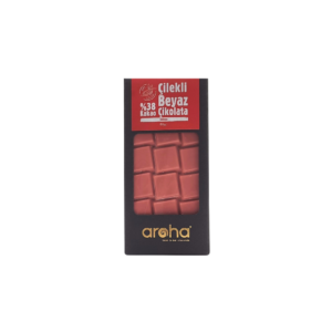 Aroha Çilekli Beyaz Çikolata 80gr