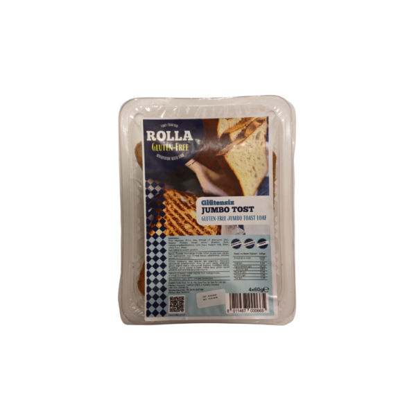 Rolla Gluten Free Jumbo Tost 4x60gr