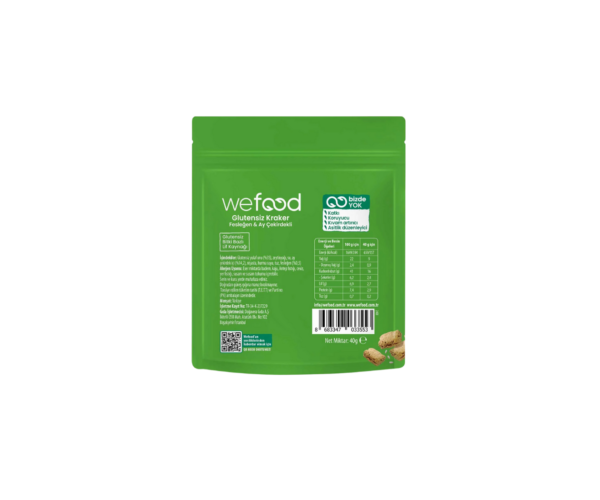 Wefood Glutensiz Fesleğenli Kraker 40gr - Görsel 3