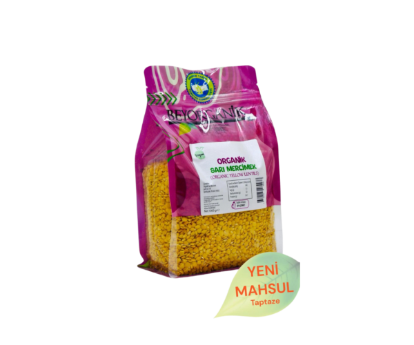Beyorganik Sarı Mercimek 1kg