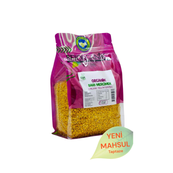 Beyorganik Sarı Mercimek 1kg