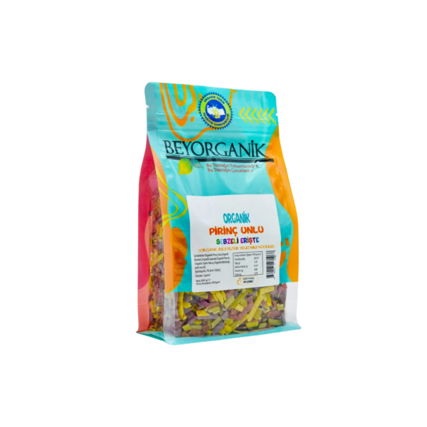 Beyorganik Pirinç Unlu Sebzeli Erişte 300gr