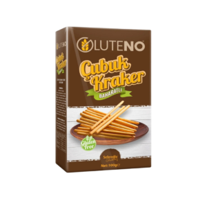 Gluteno Glutensiz Baharatlı Çubuk Kraker 100gr