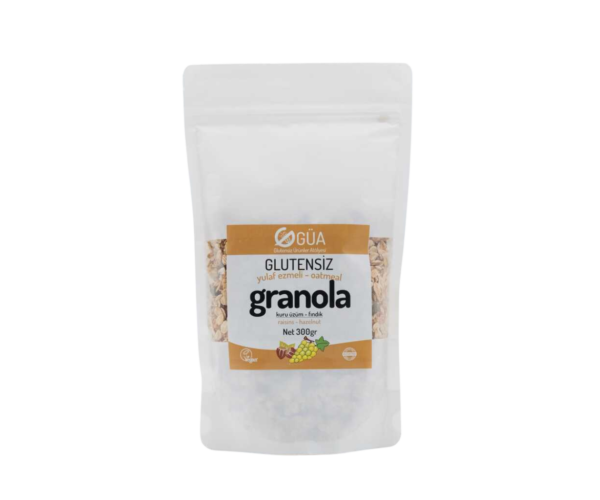 GÜA Glutensiz Üzüm-Fındık Granola 300gr