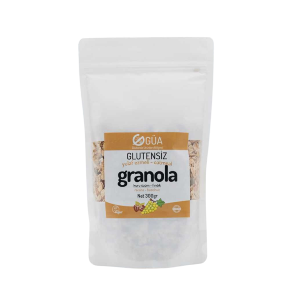 GÜA Glutensiz Üzüm-Fındık Granola 300gr