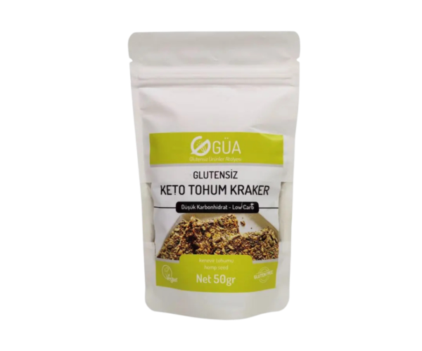 GÜA Glutensiz Keto Tohum Kraker 50gr