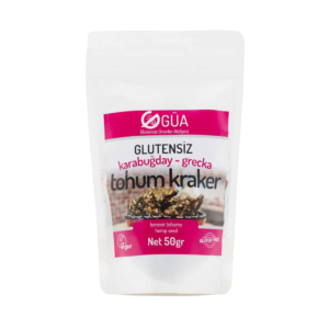 GÜA Glutensiz Karabuğday Tohum Kraker 50gr