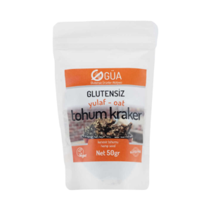 GÜA Glutensiz Yulaflı Tohum Kraker 50gr