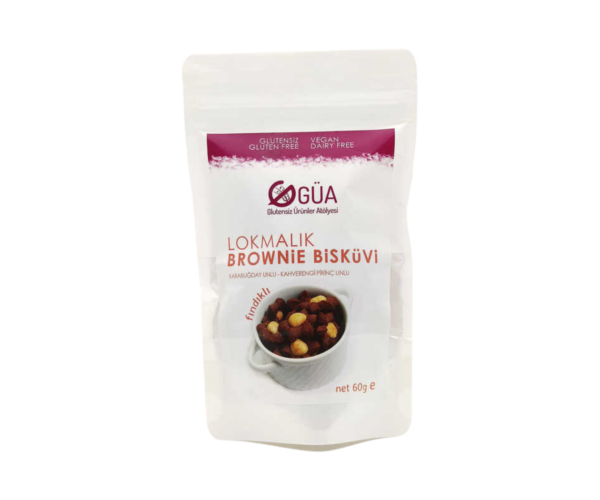 GÜA Glutensiz Lokmalık Brownie Bisküvi 50gr