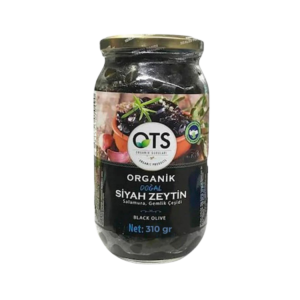OTS Organik Siyah Zeytin 310gr