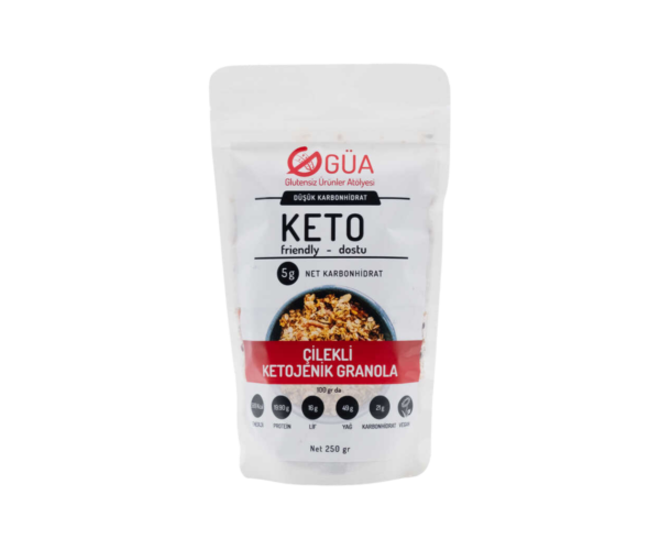 GÜA Çilekli Ketojenik Granola 250gr