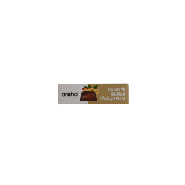 Aroha Yer Fıstığı Dolgulu Sütlü Çikolata 38Gr